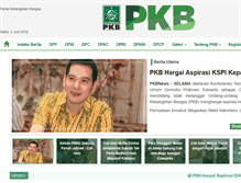 Tablet Screenshot of dpp.pkb.or.id